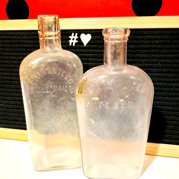Vintage Other - FREE Vintage Flask & Pint Bottle Collection❤️